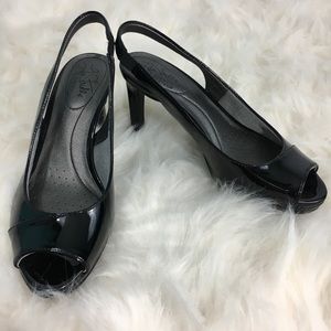 Open Toes Heels Pump Shoes